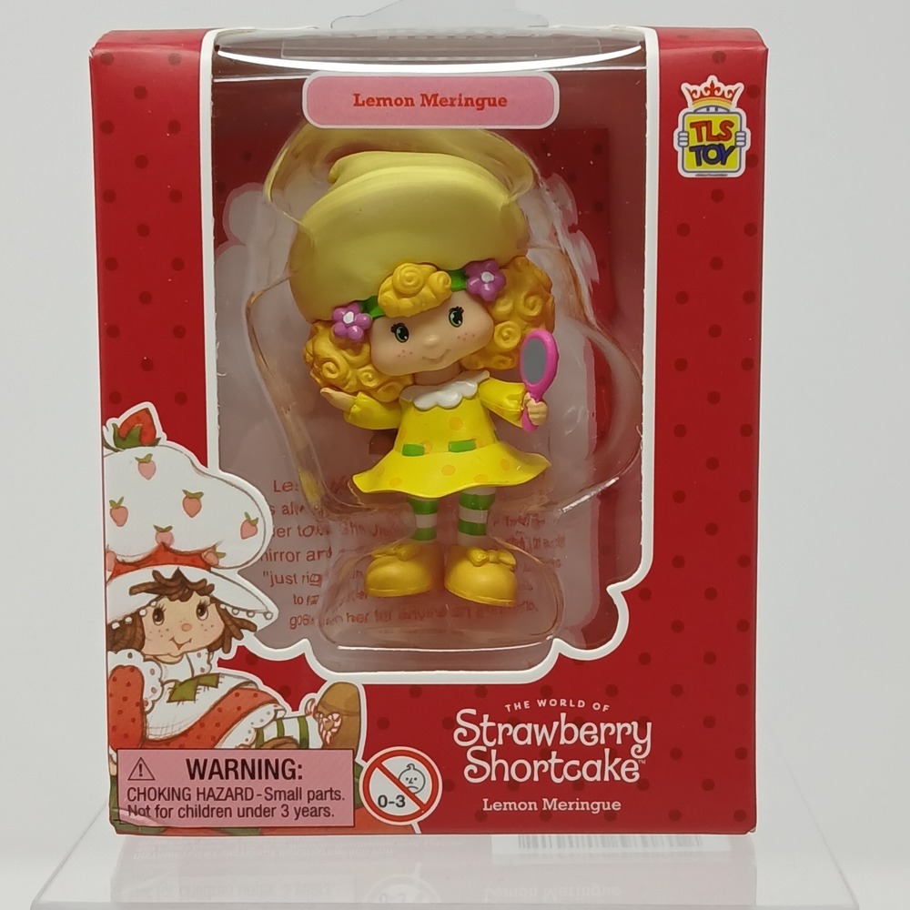 The World of Strawberry Shortcake Lemon Meringue 2.5" CheeBee Mini Figure NEW